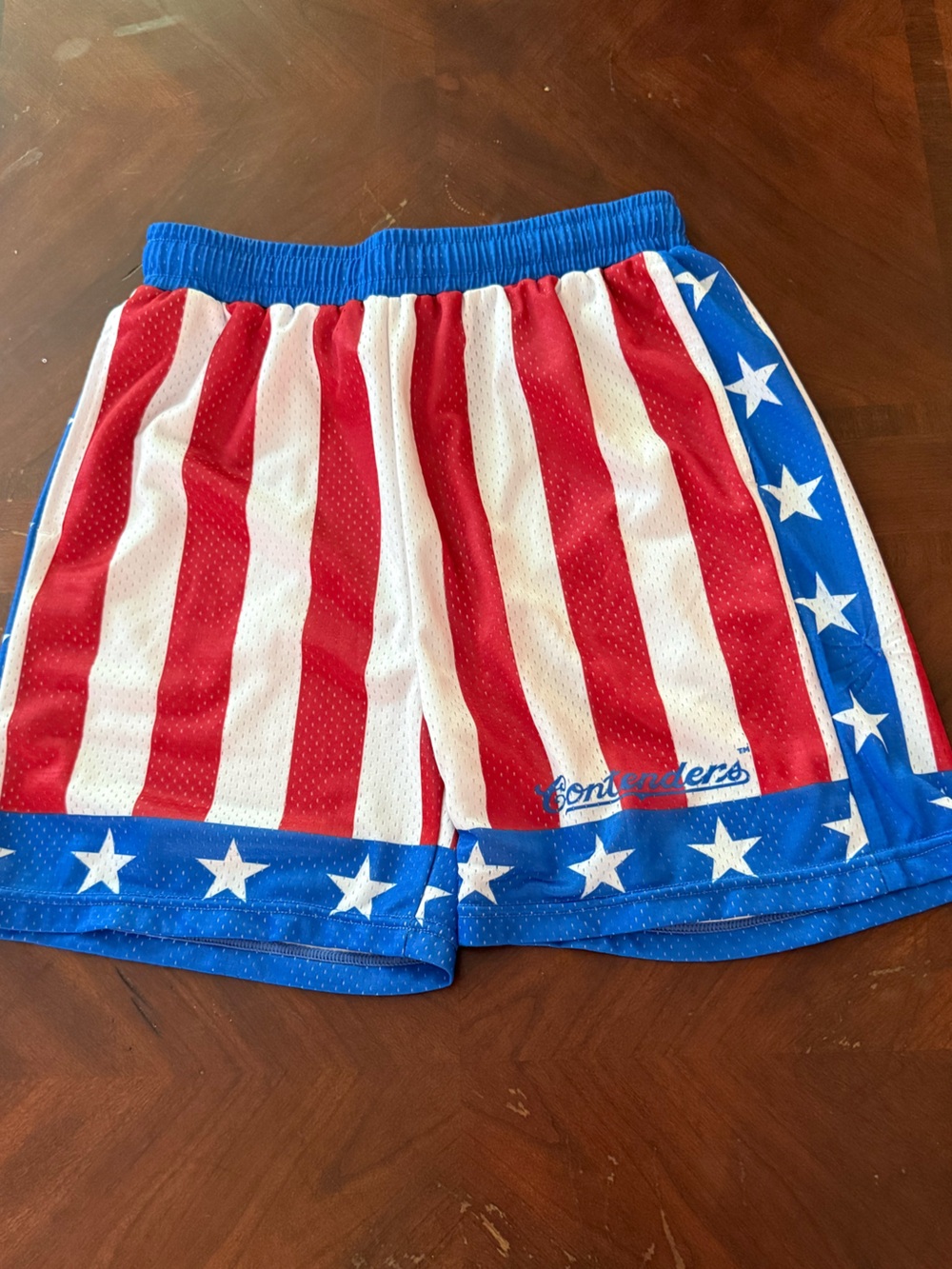 Rocky Kids Costume Shorts - Red, White & Blue Stars and Stripes